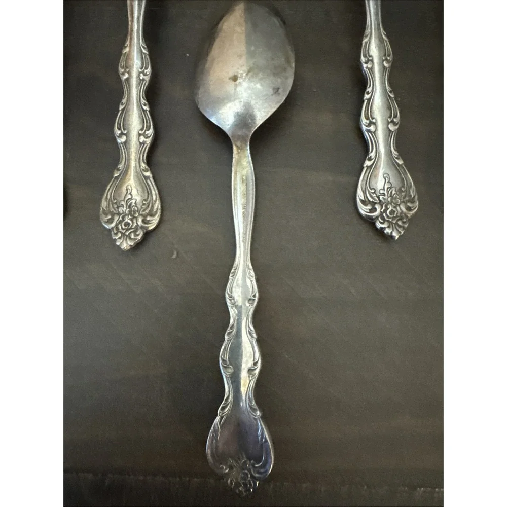 International INTERLUDE Silver Plate 1971 Silverware Flatware Mixed Set Of 7